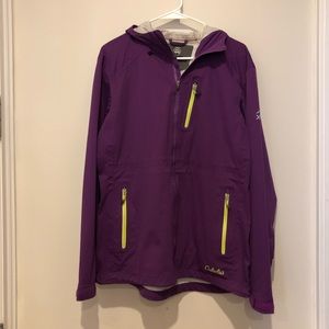 Purple rain jacket
